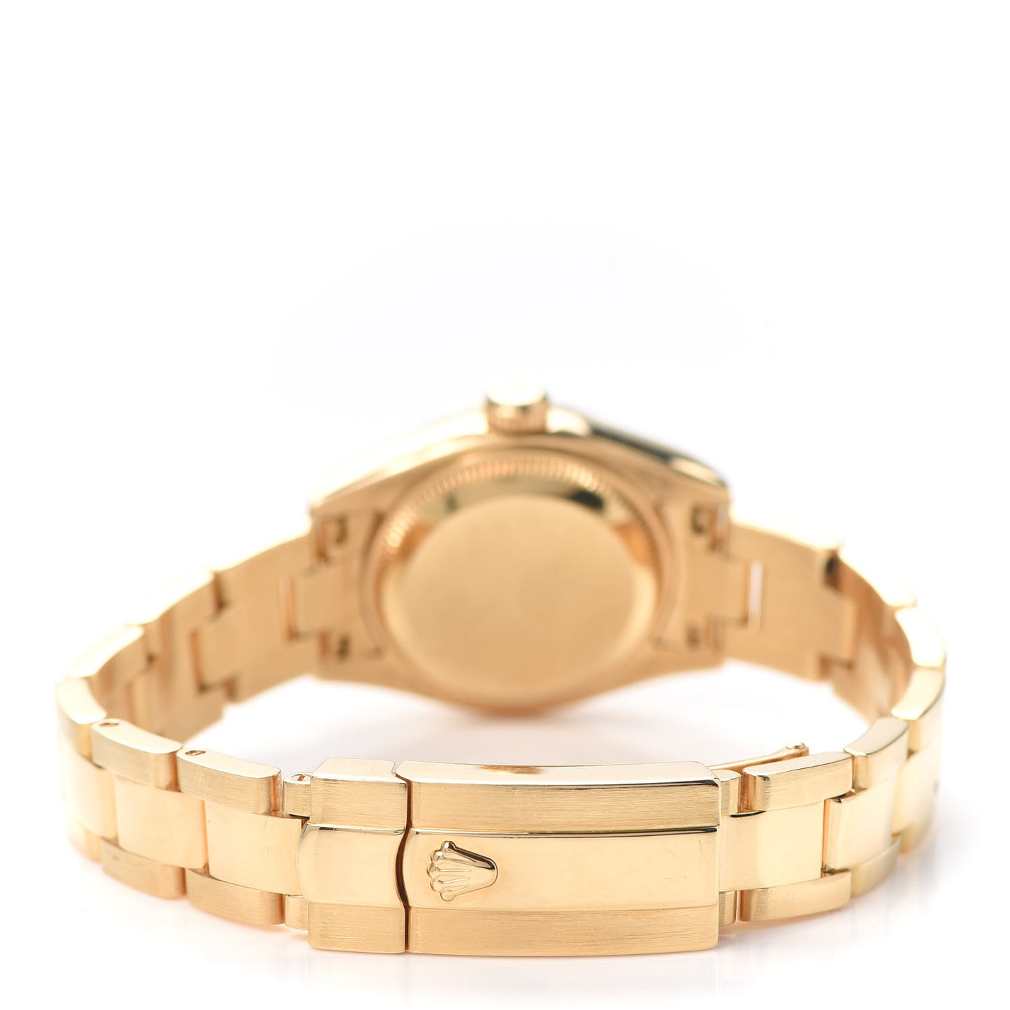 18K Yellow Gold 28mm Oyster Perpetual Datejust Watch White Roman 179168