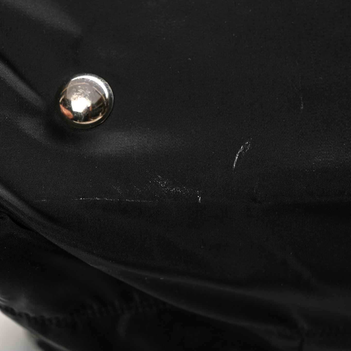 Tessuto Nylon Saffiano Viaggio Carry On Travel Bag Black