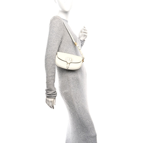 Box Calfskin East West Bobby Bag Latte
