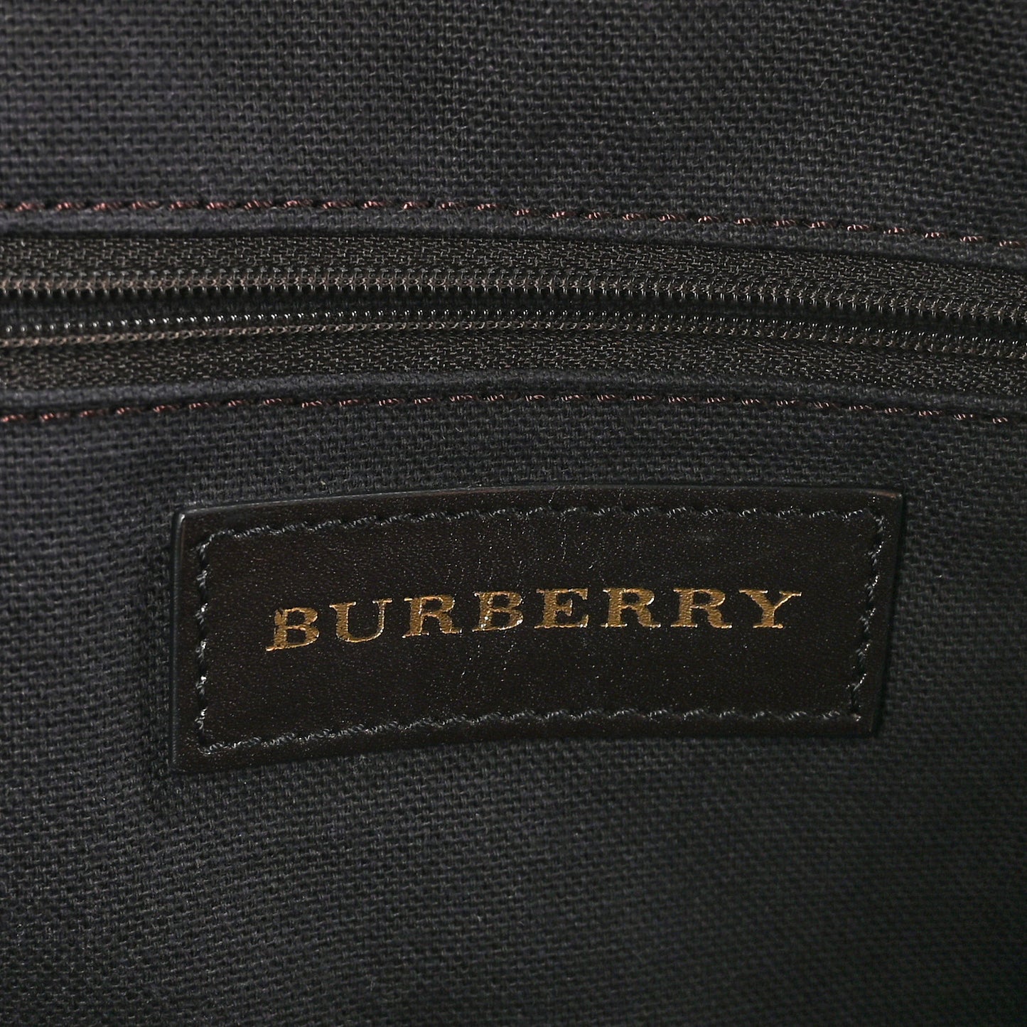 Haymarket Check Small Orchard Bowling Bag Chocolate