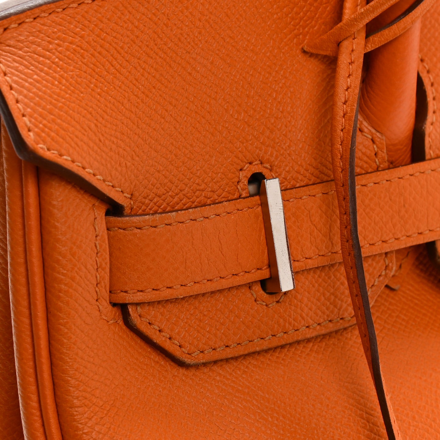 Epsom Birkin 30 Orange