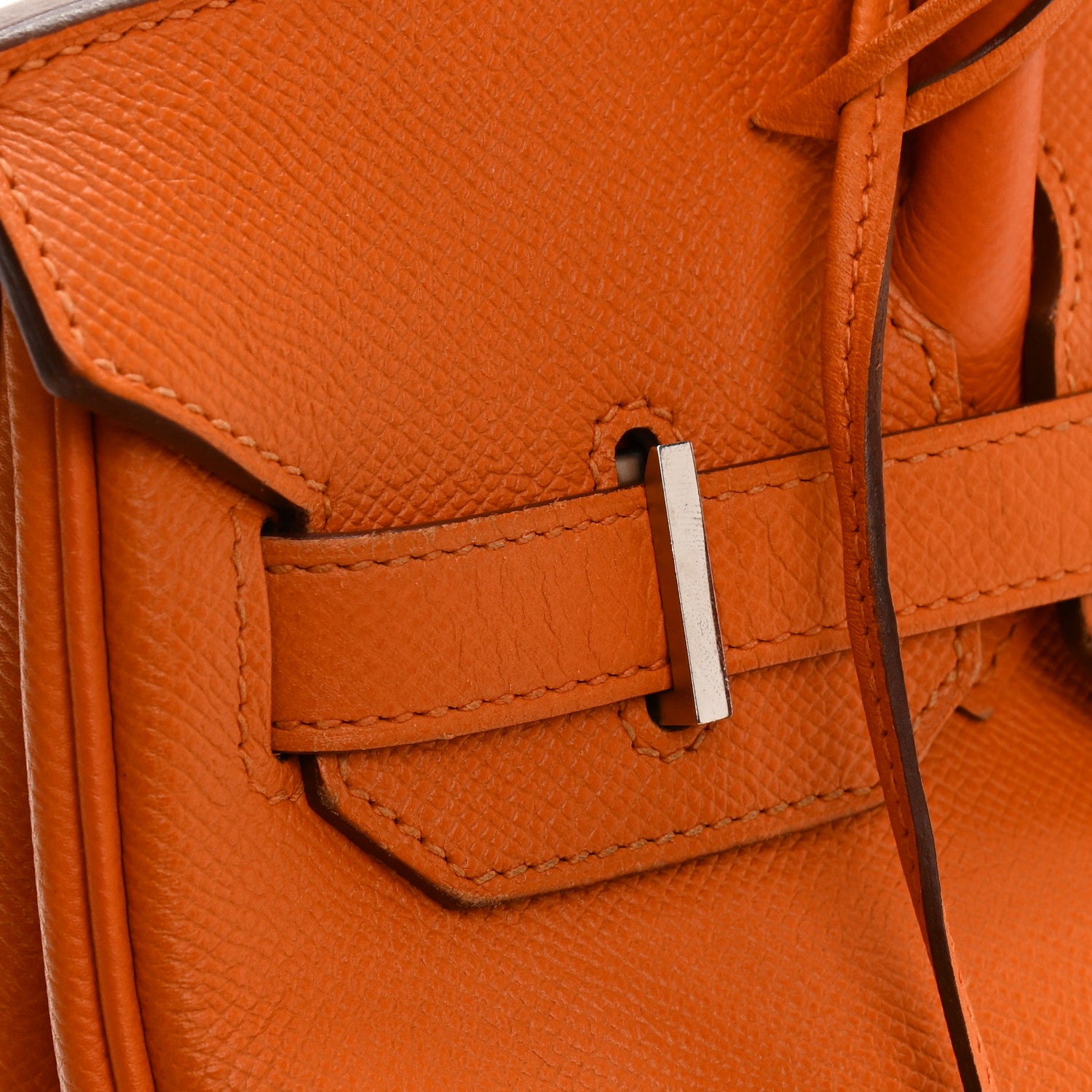 Hermes Epsom Birkin 30 Orange 11 of 17