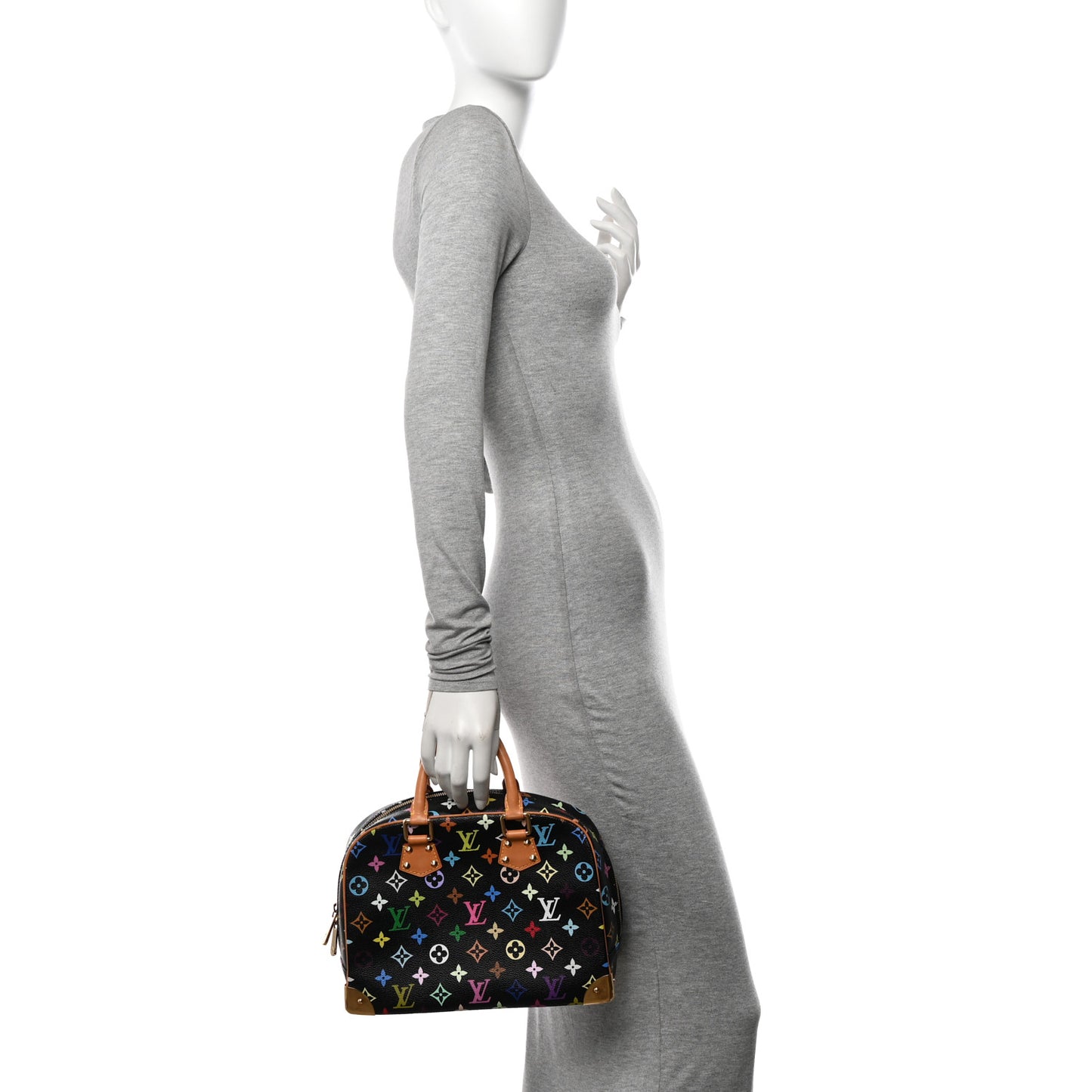 Monogram Multicolor Trouville Black