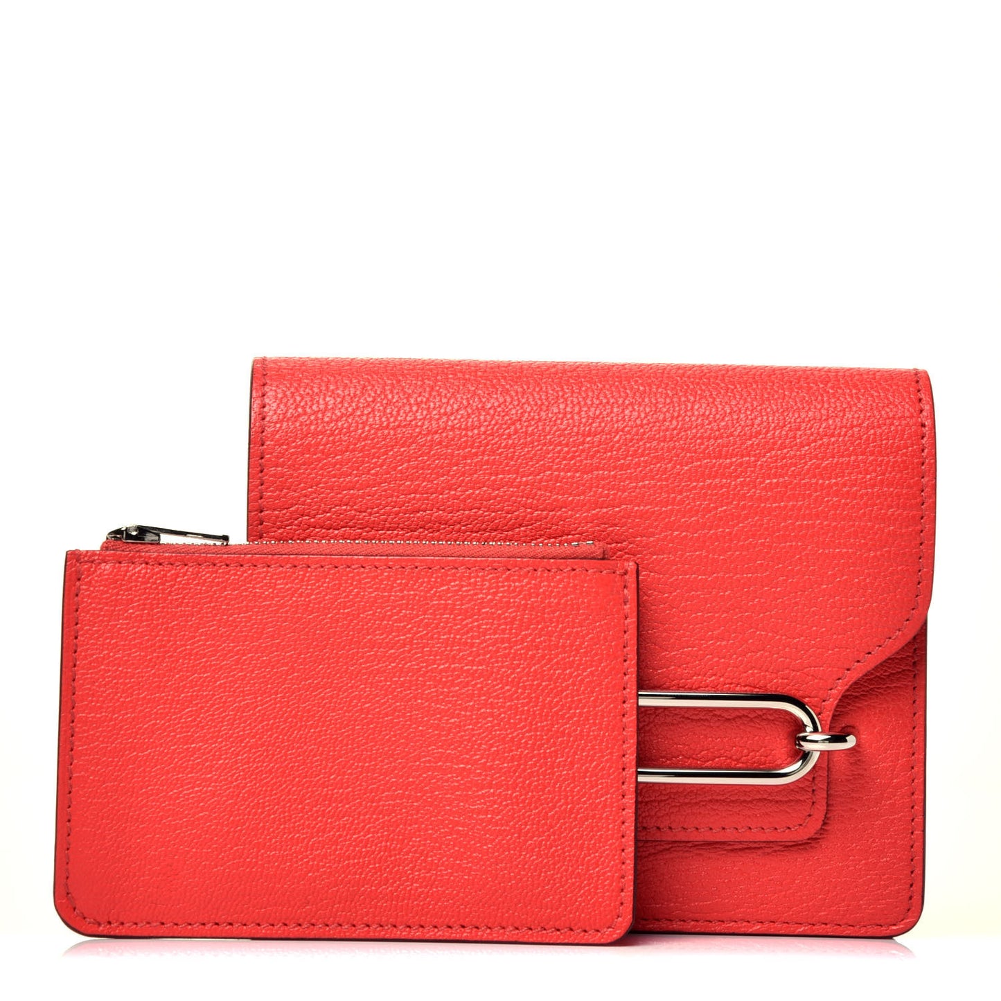 Chevre Mysore Roulis Slim Wallet Rose Texas