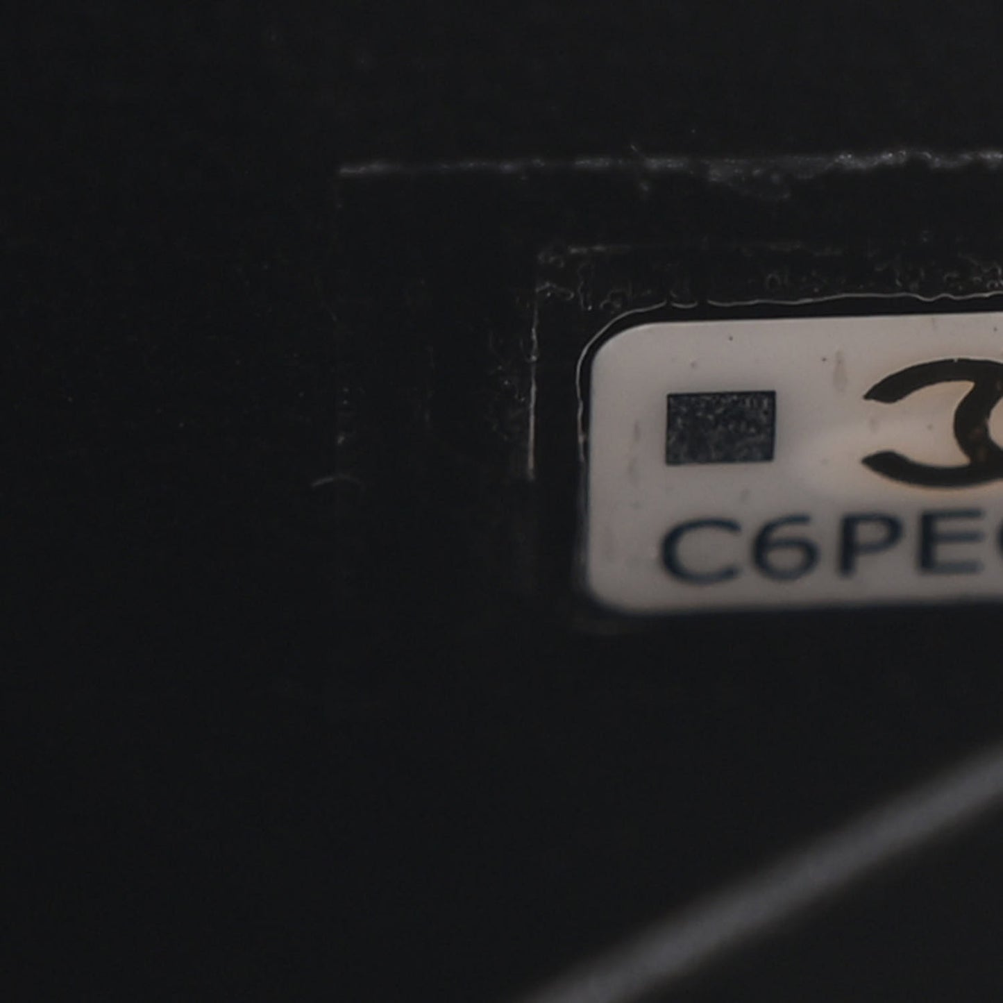 Lambskin Enamel Quilted Mini Top Handle Flap Black