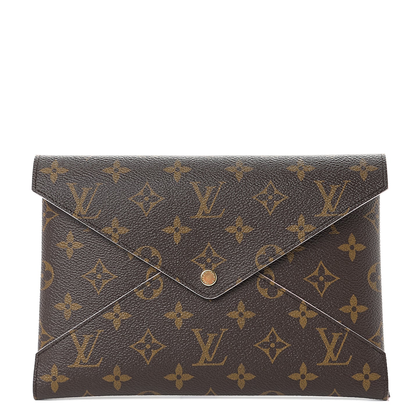 Monogram Large Kirigami Pochette Insert Rose Ballerine