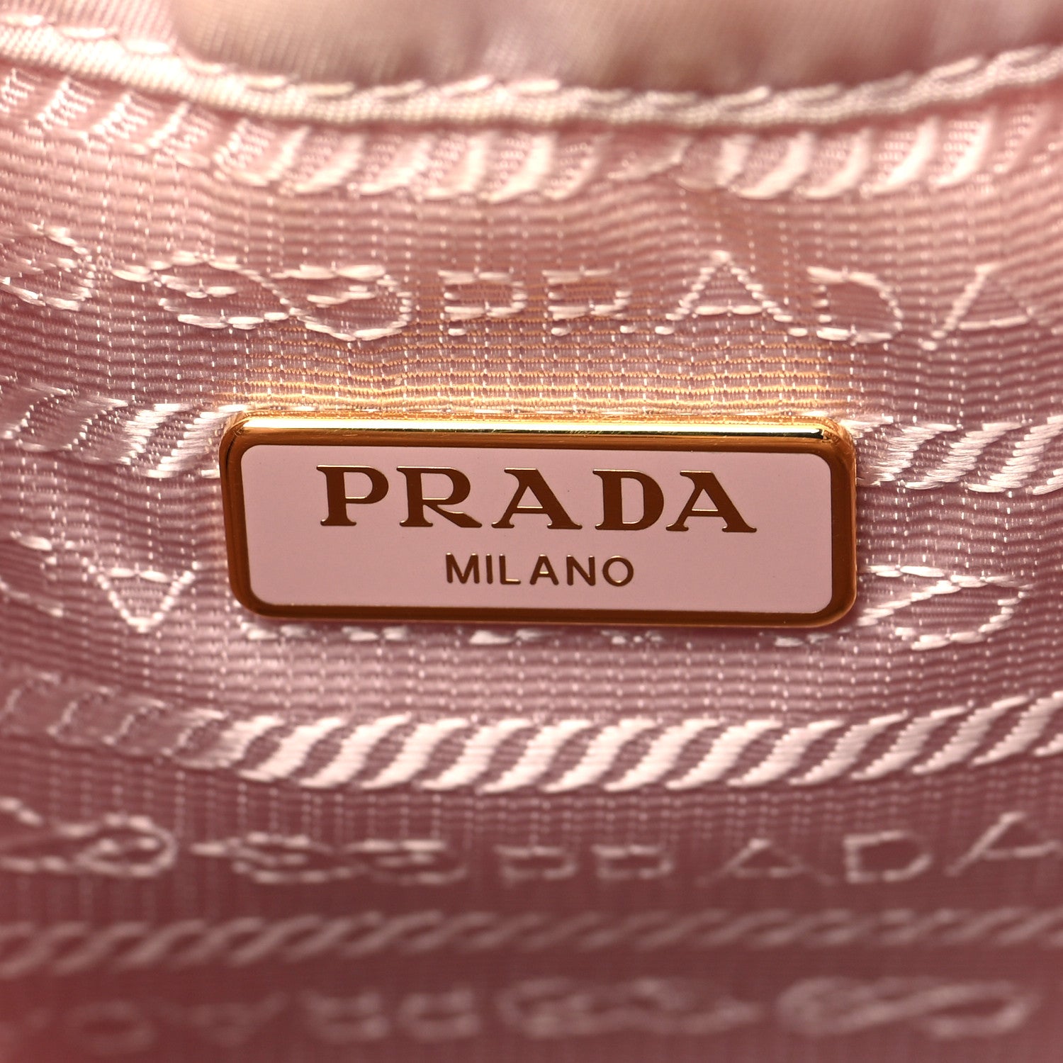 Prada Re-Nylon Saffiano Duet Bucket Crossbody Bag Alabastro 6 of 10