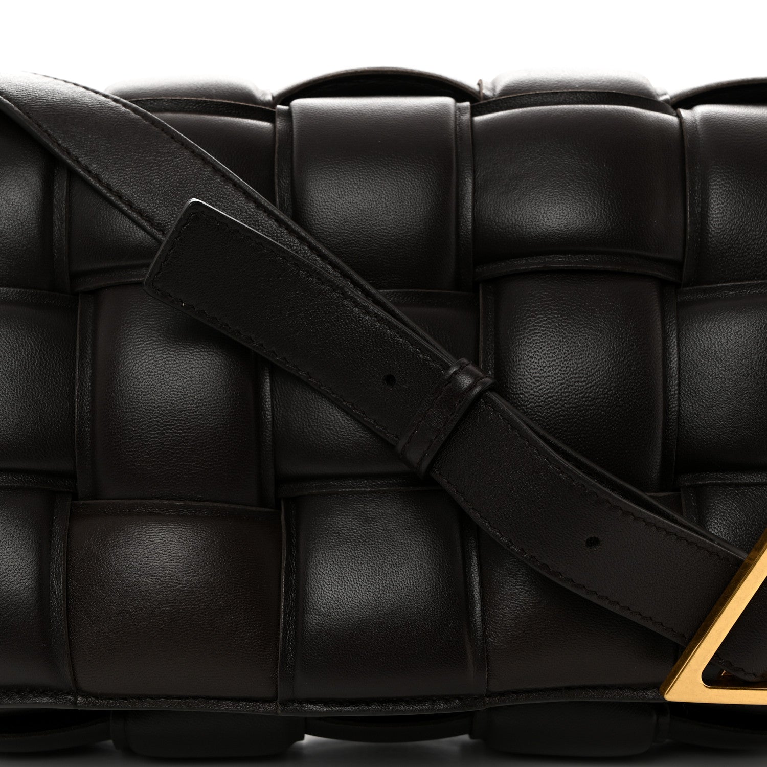 Bottega Veneta Nappa Maxi Intreccio Padded Cassette Crossbody Bag Fondente 8 of 10