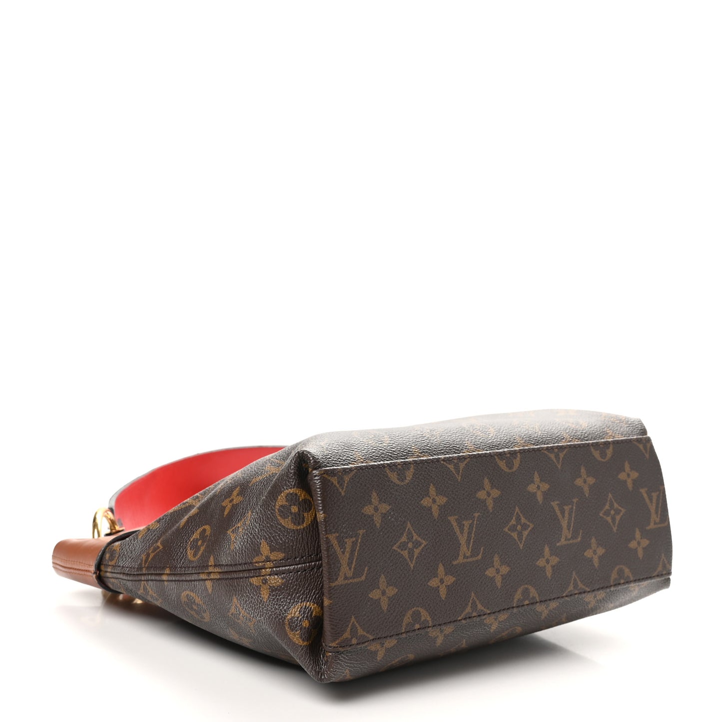 Monogram Tuileries Besace Caramel Rouge