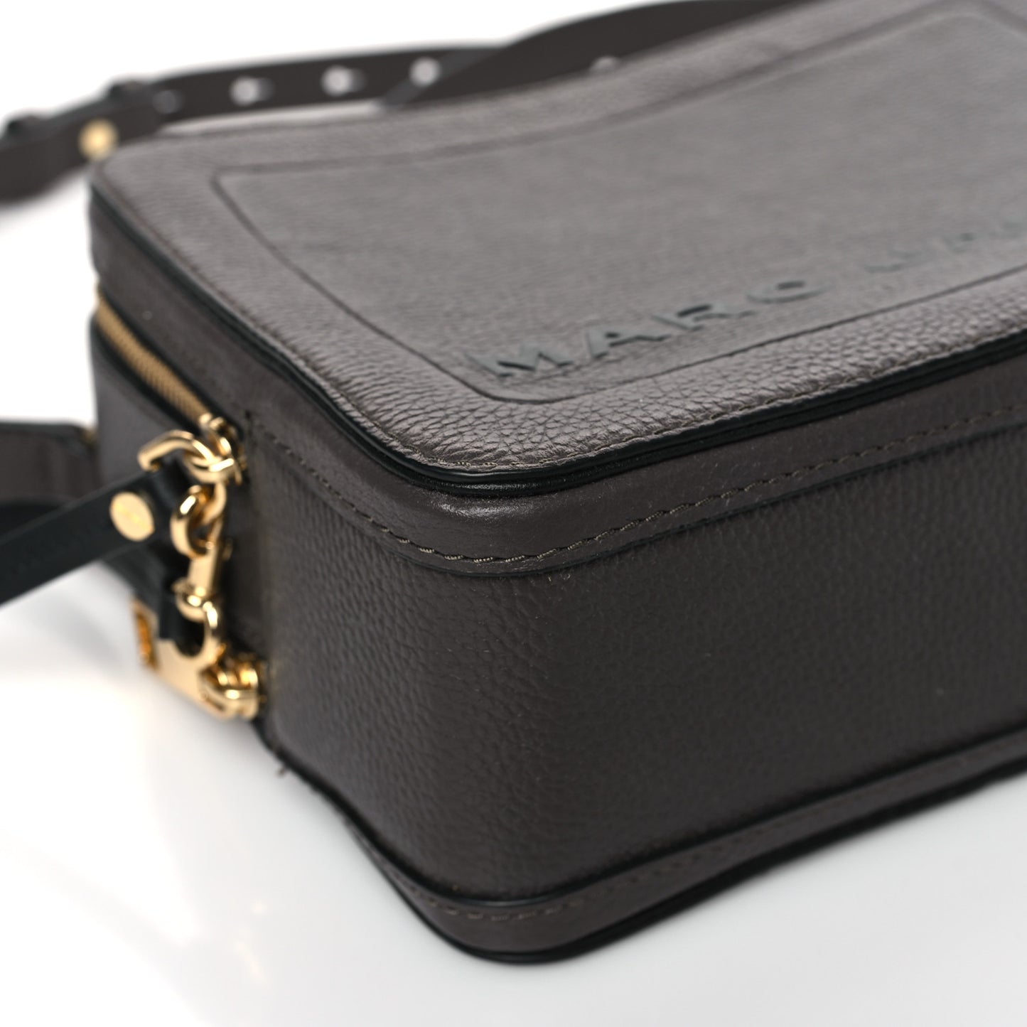 Calfskin The Box 20 Crossbody Grey