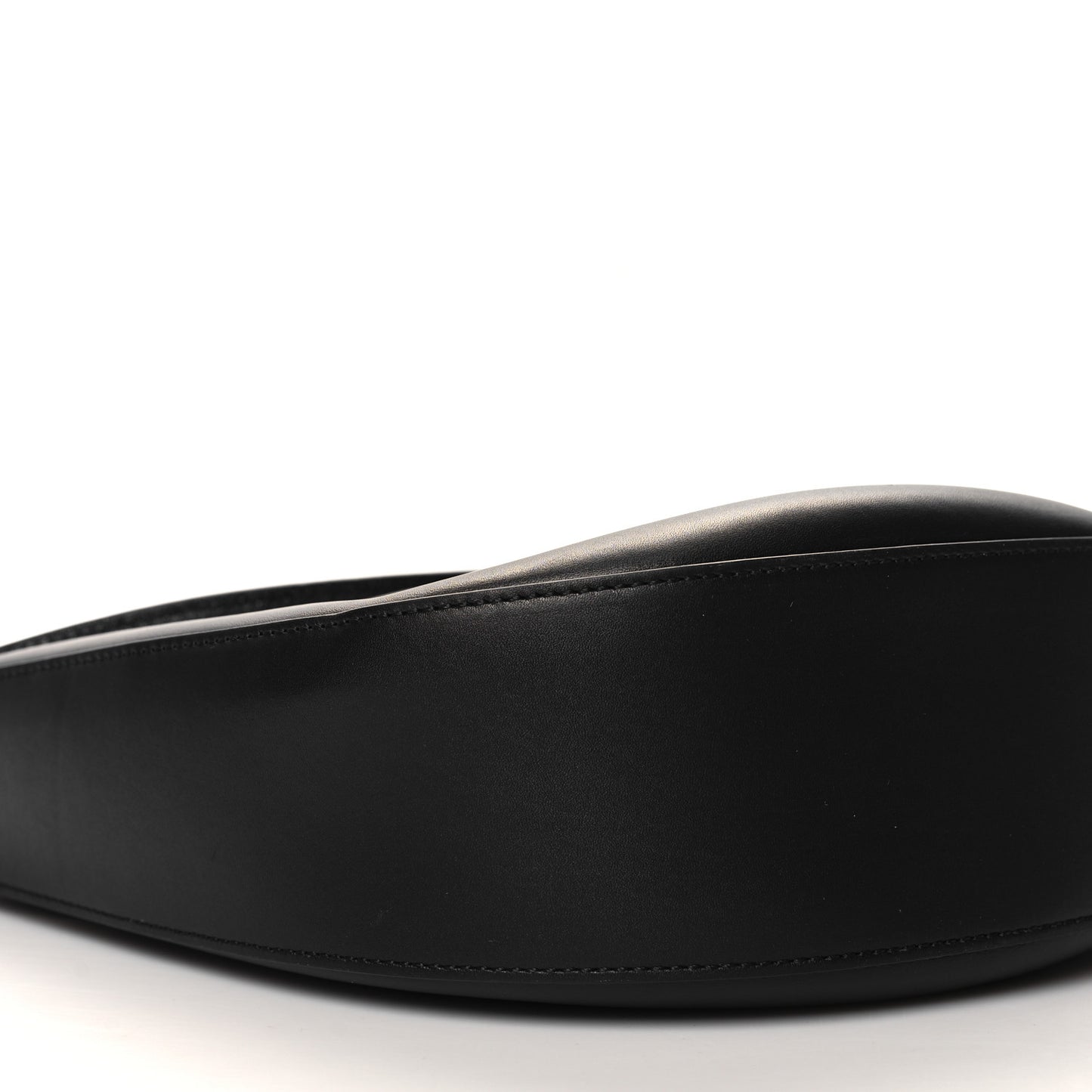 Satin Calfskin Jacquard Luna Bag Black