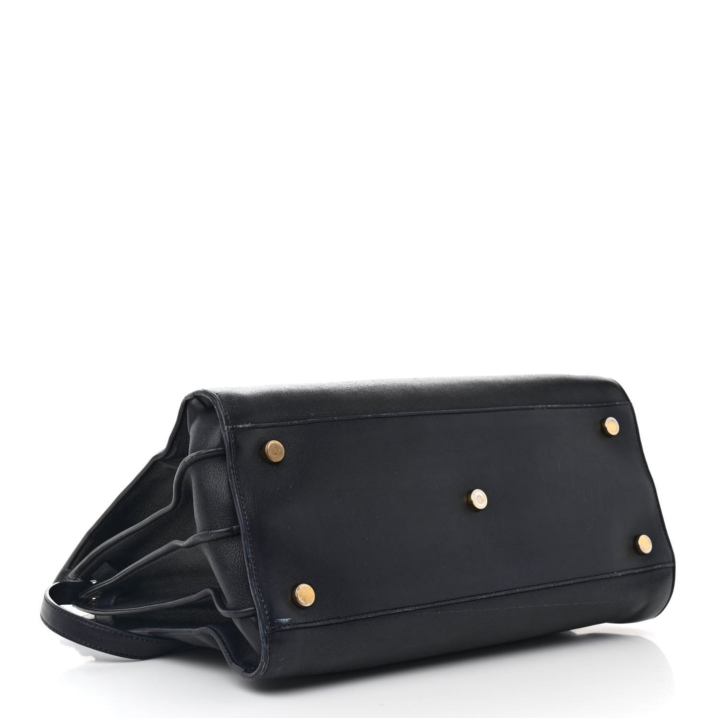 Calfskin Small Sac De Jour Navy