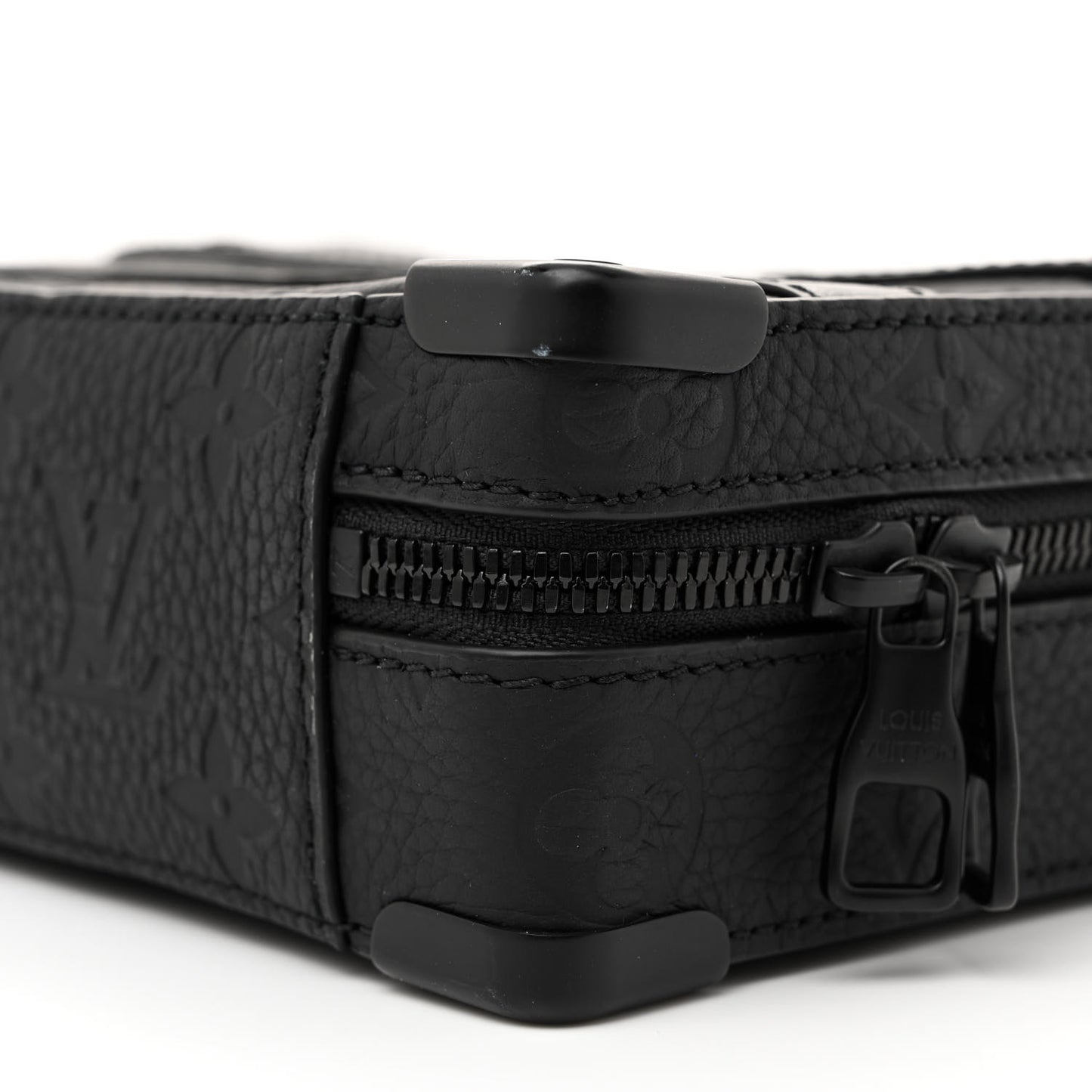 Taurillon Monogram Solar Ray Soft Trunk Black
