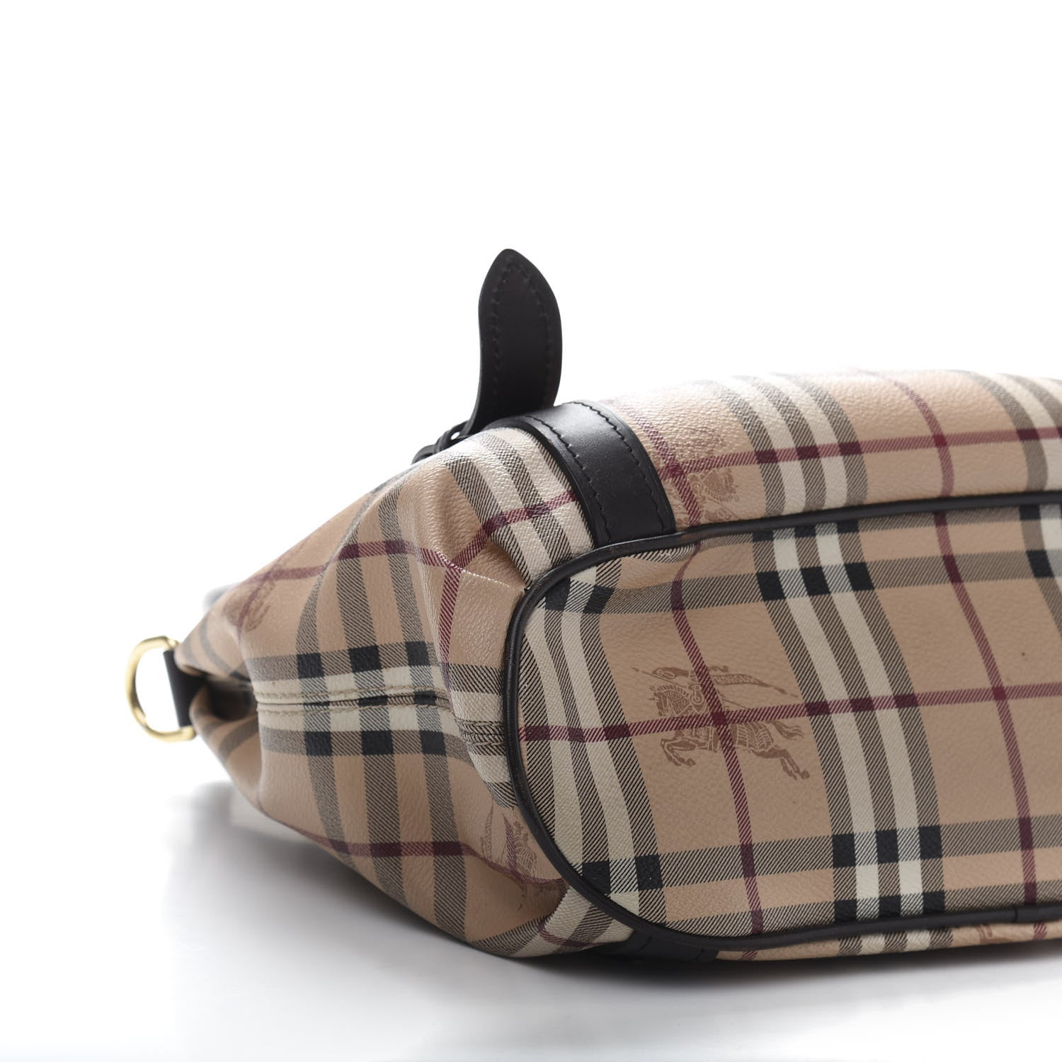 Burberry Haymarket Check Small Northfield Tote Chocolate 7 of 22