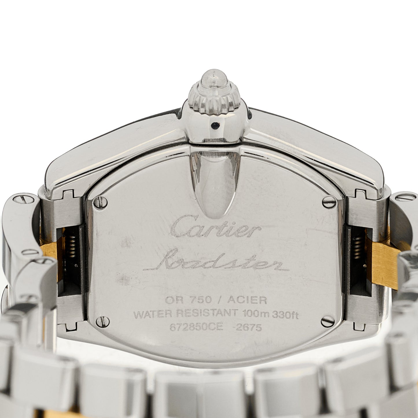 Stainless Steel 18K Yellow Gold 31mm Roadster Quartz Watch