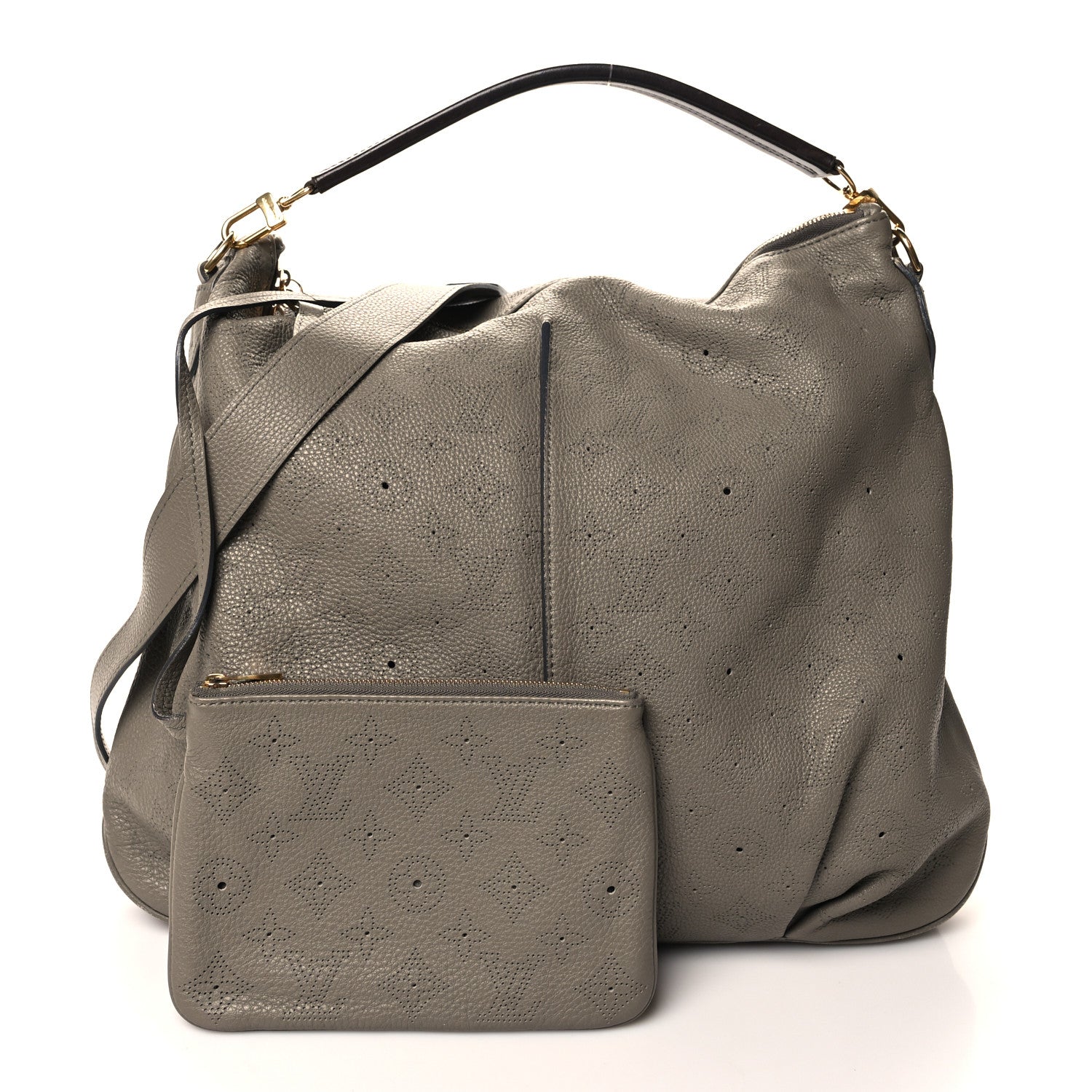 Louis Vuitton Mahina Selene MM Taupe 3 of 11