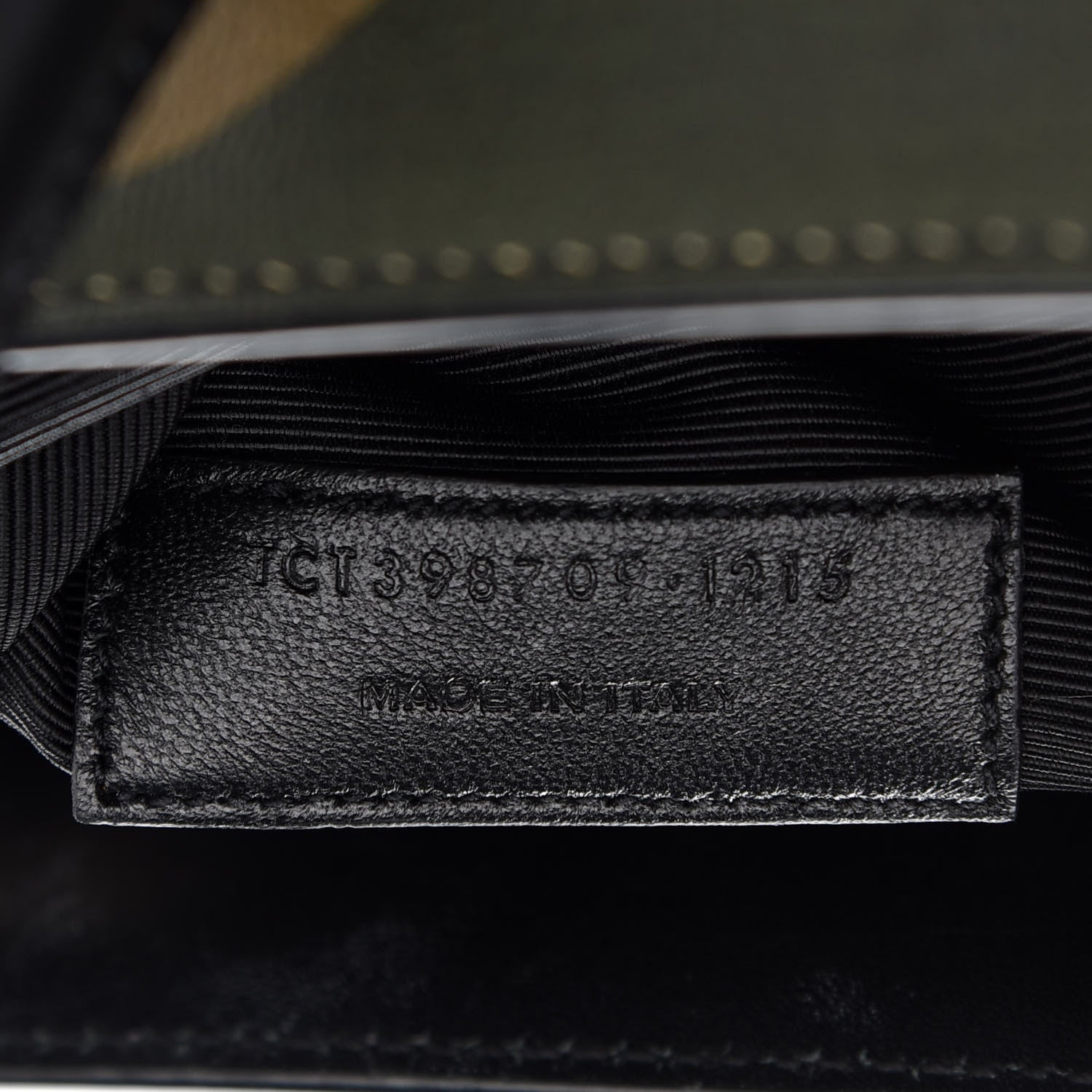 Saint Laurent Calfskin Camouflage Small Sac De Jour Kaki Black 7 of 15