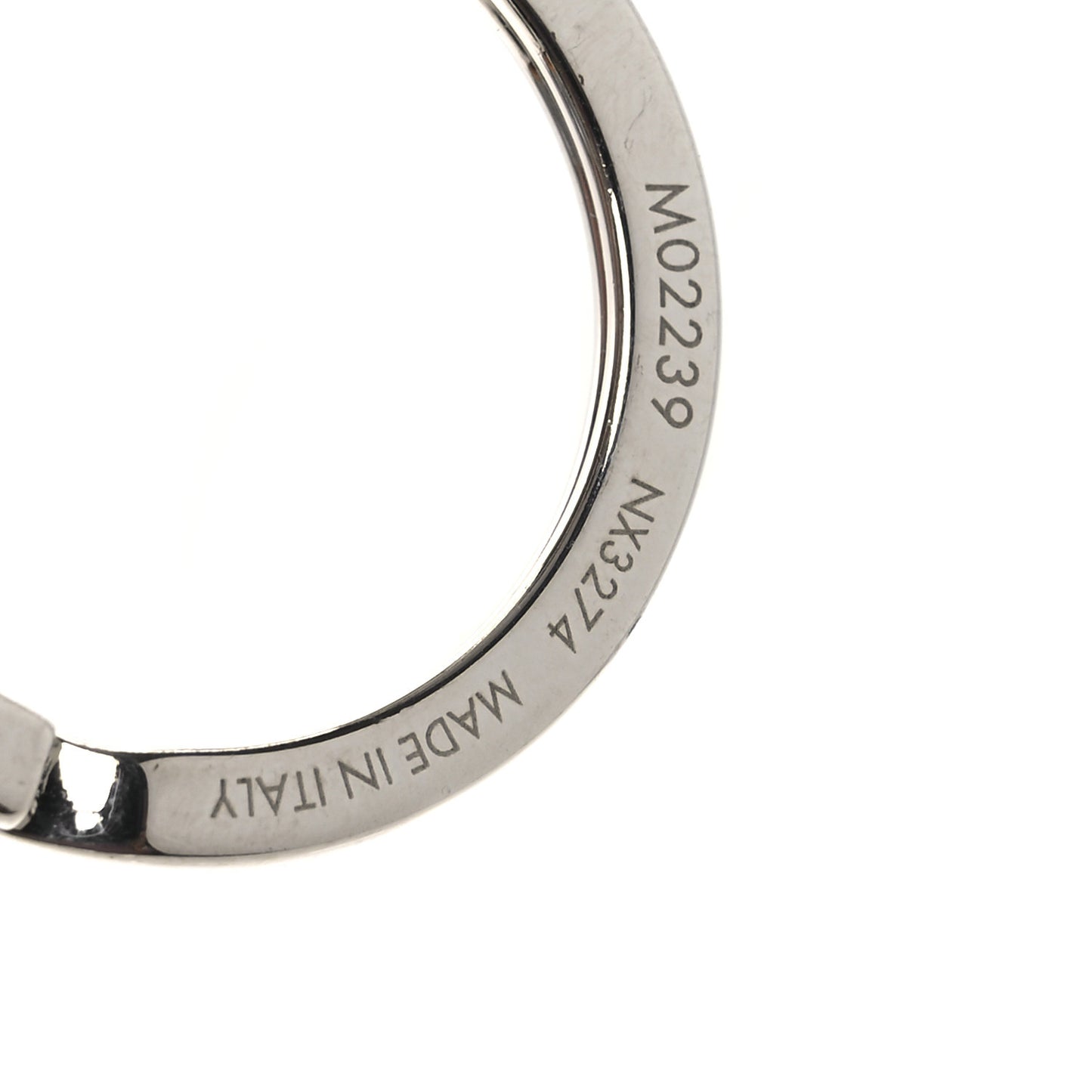 Calfskin Monogram LV Chameleon Bag Charm Key Holder Multicolor