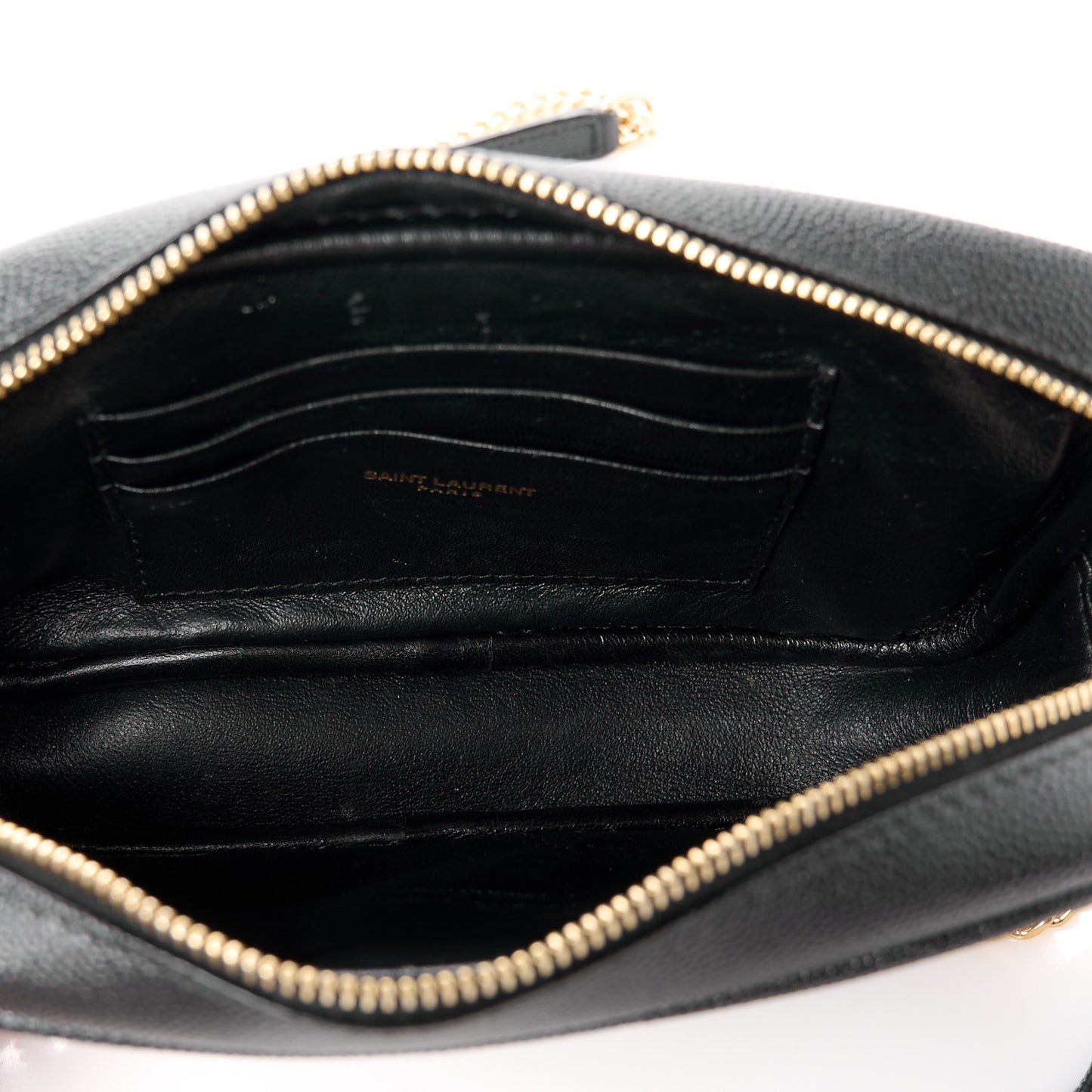 Grain De Poudre Matelasse Monogram Mini Lou Camera Bag Black