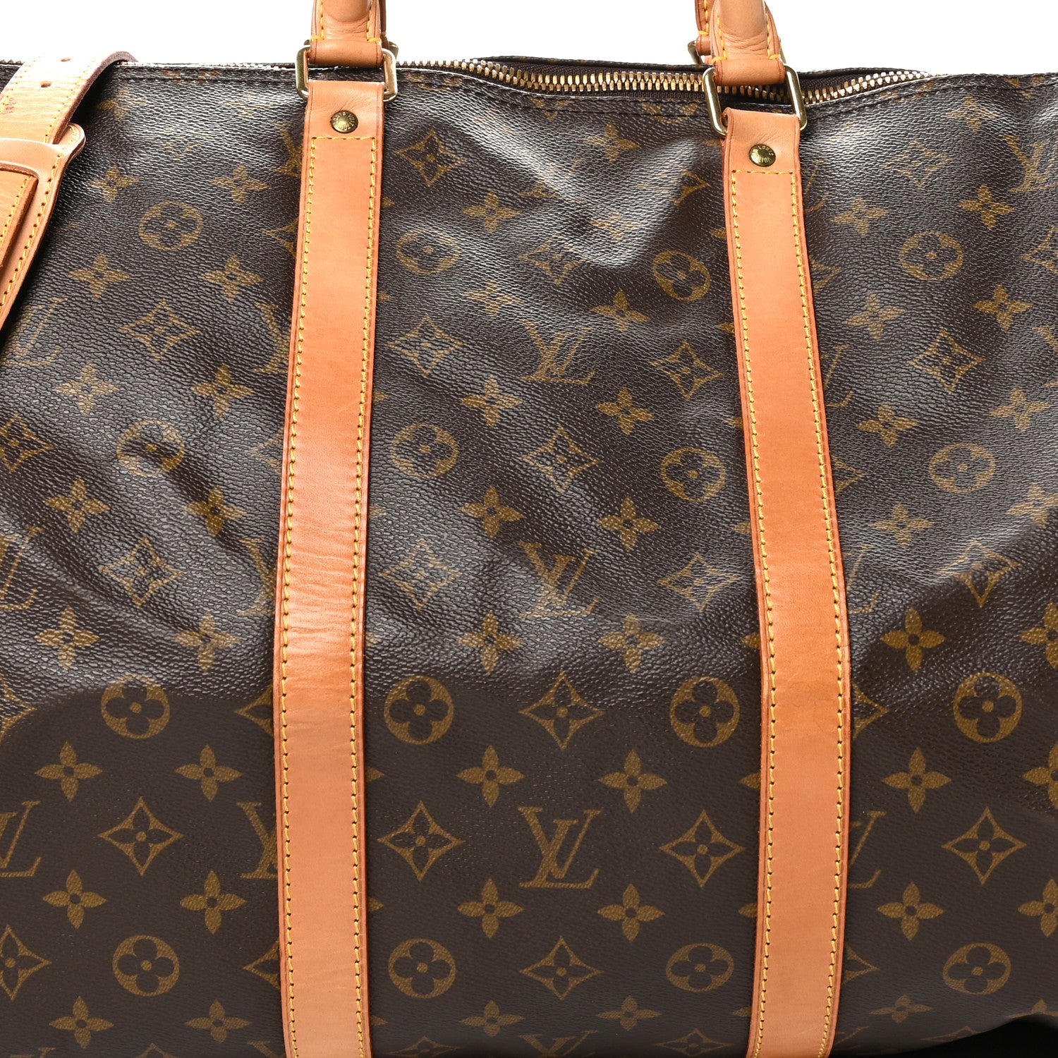 Louis Vuitton Monogram Keepall Bandouliere 55 7 of 13