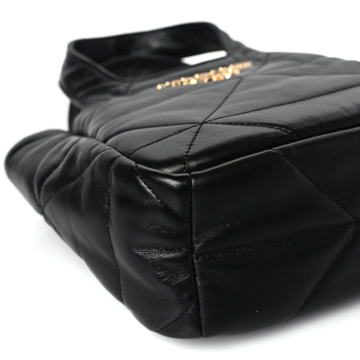 Nappa Quilted Dynamique Tote Black
