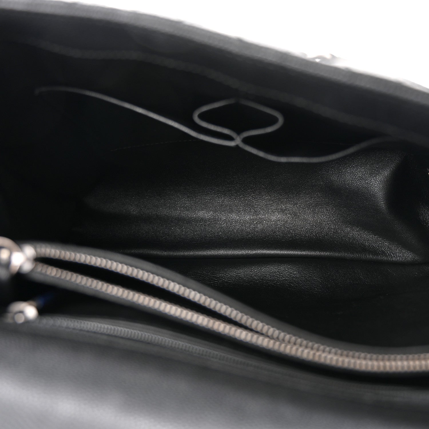 Chanel Caviar Lizard Quilted Large Coco Handle Flap Black 5 of 11