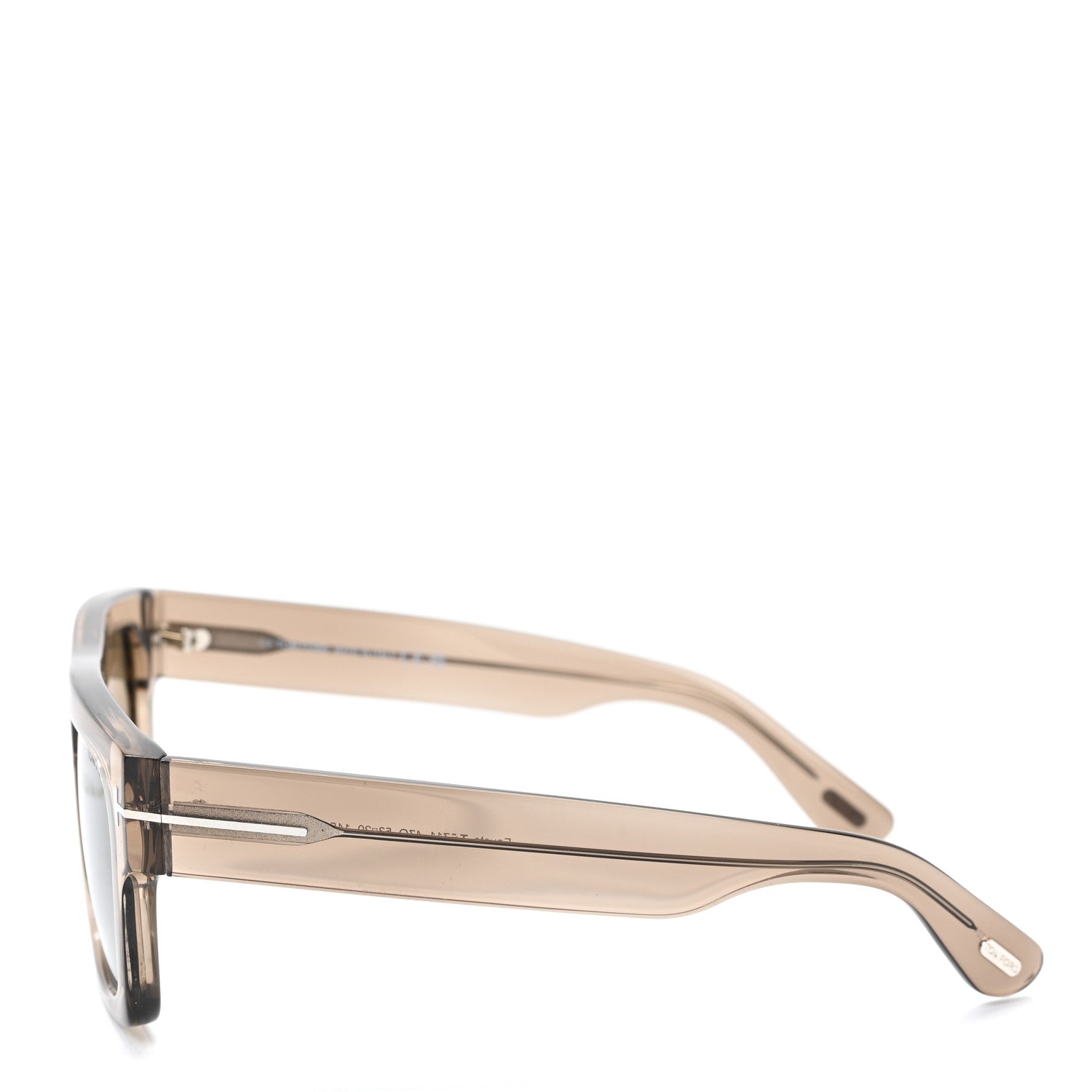 Tom Ford Acetate Fausto Sunglasses TF711 Brown Green 3 of 6