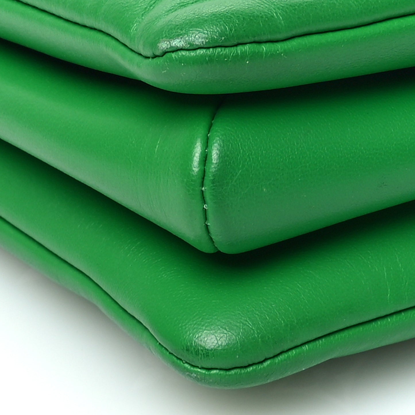 Lambskin Embossed Monogram LV Match Coussin PM Green White