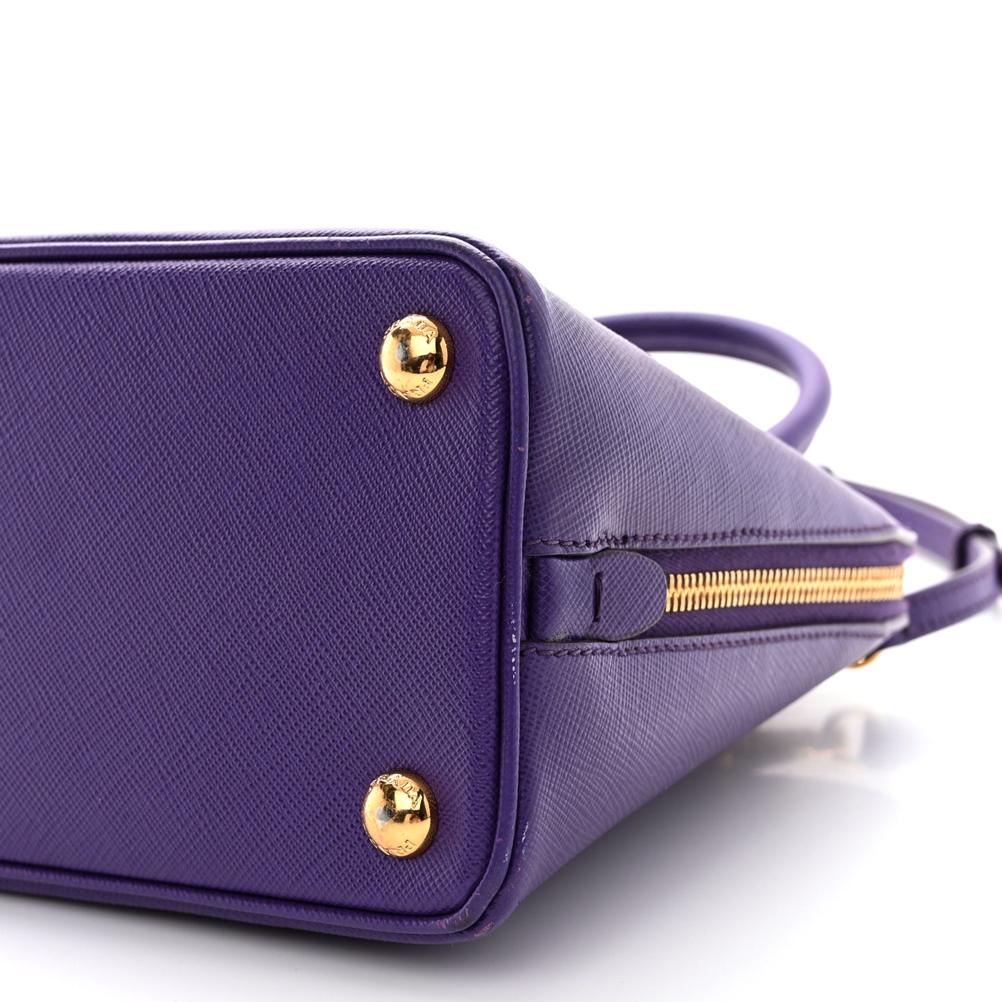 Saffiano Lux Small Promenade Tote Bluette Viola