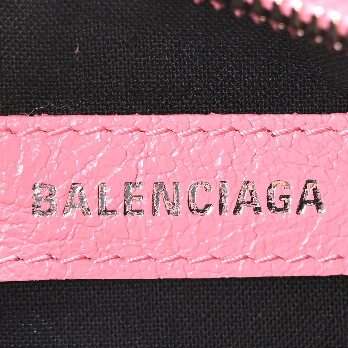 Agneau Arena Le Cagole Shoulder Bag XS Candy Pink