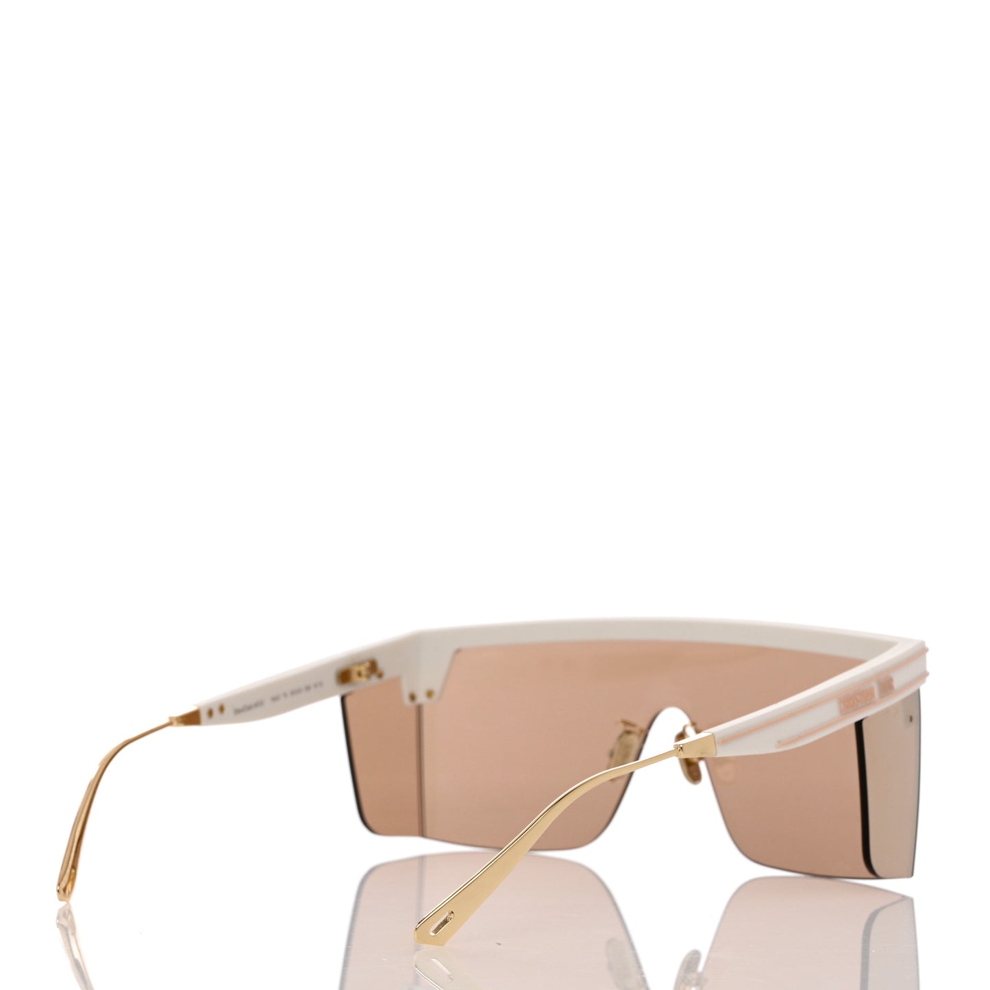 Diorclub M1U Mask Sunglasses White