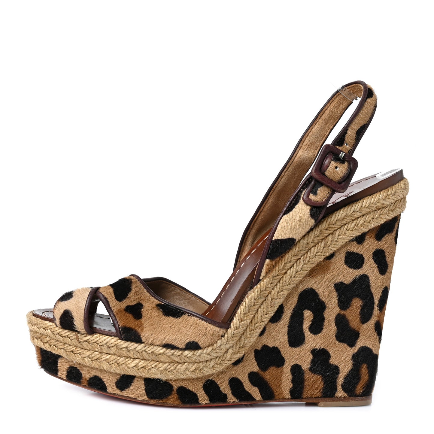 Pony Hair Tigresse 140 Espadrille Wedges 41