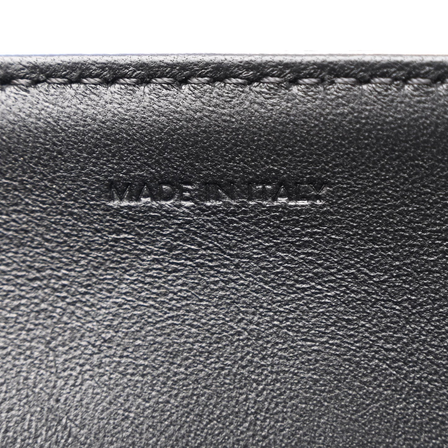Canvas Calfskin Triomphe Embroidered Medium Triomphe Bag Black