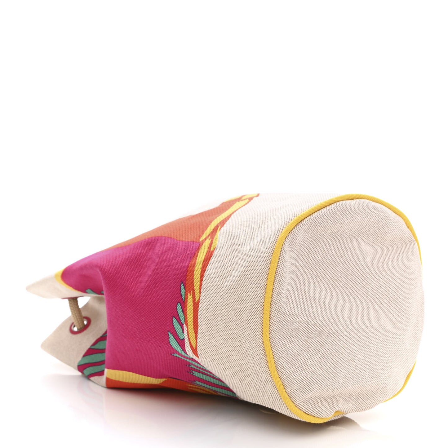 Toile H Canvas Under The Waves Drawstring Duffle Bag