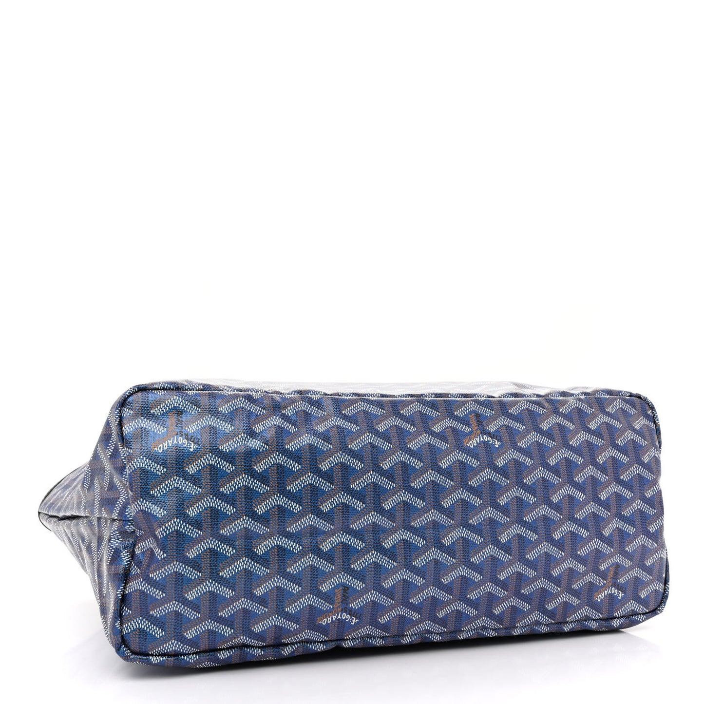 Iridescent Goyardine Saint Louis PM Pearly Blue