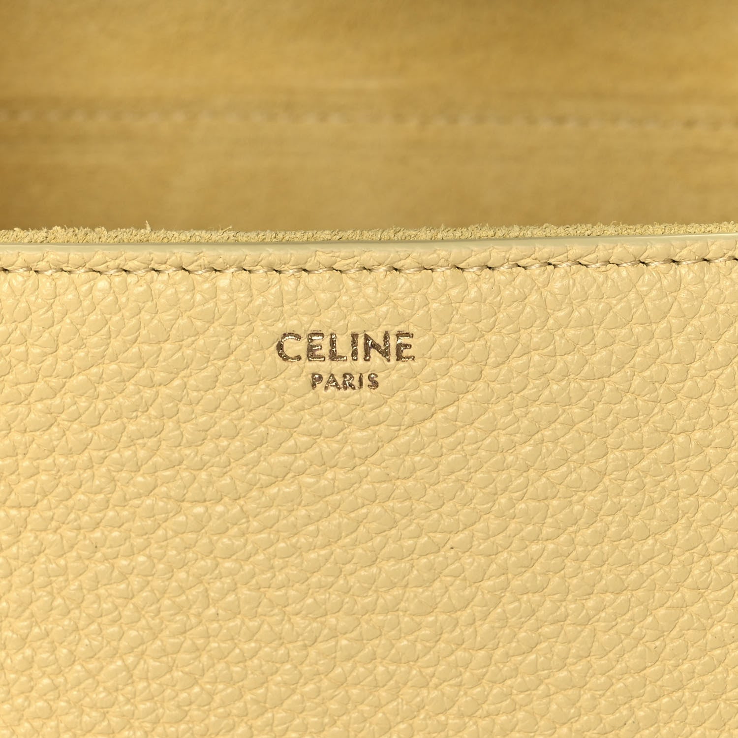 Celine Grained Calfskin Teen Soft 16 Shoulder Bag Acacla 6 of 11