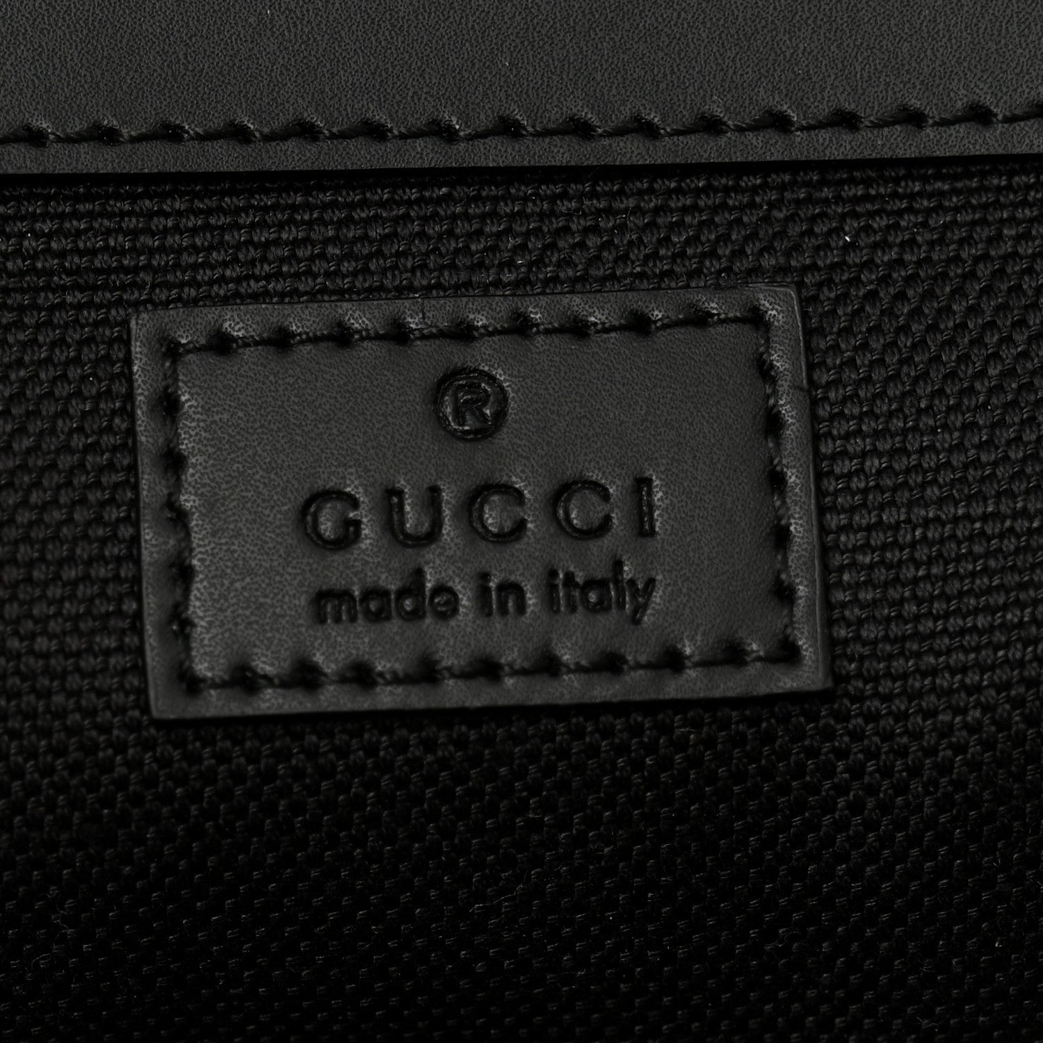 Gucci Soft GG Supreme Monogram Calfskin Web Double Buckle Backpack Black 6 of 10