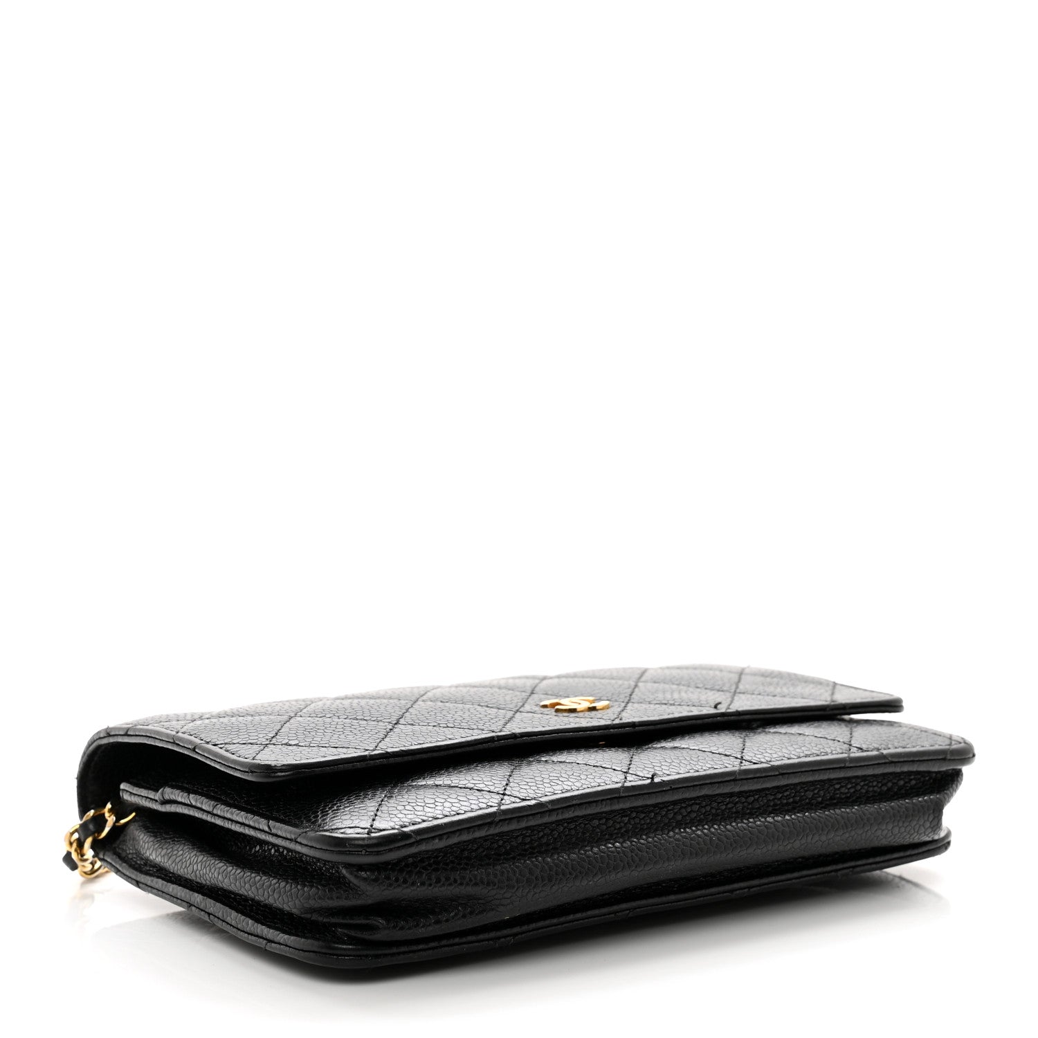 Chanel Caviar Quilted Wallet on Chain WOC Black 4 of 13