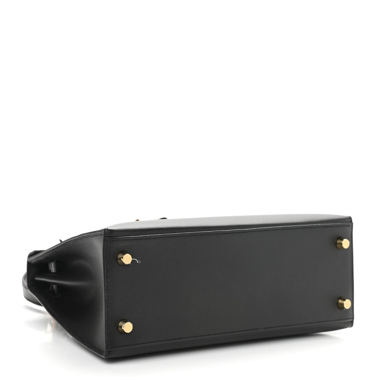 Madame Calfskin Shiny Niloticus Crocodile Kelly Sellier Touch 25 Black