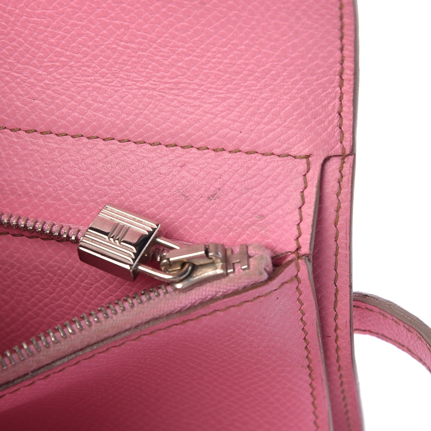Hermes Epsom Kelly Medium Wallet 5P Pink 9 of 23