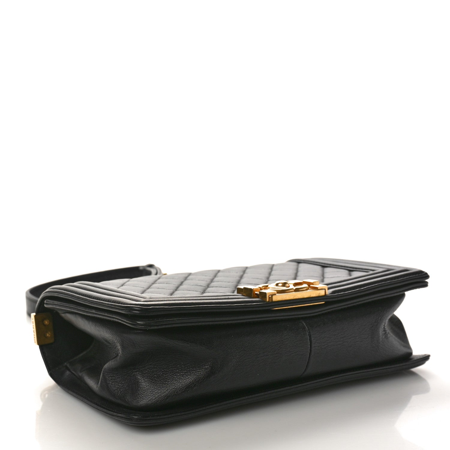 Chanel Calfskin Quilted Medium Boy Flap Black 4 of 12