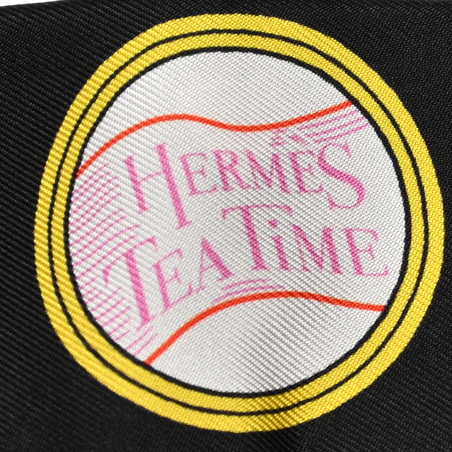 Silk Tea Time Twilly Black Rouge Multicolor