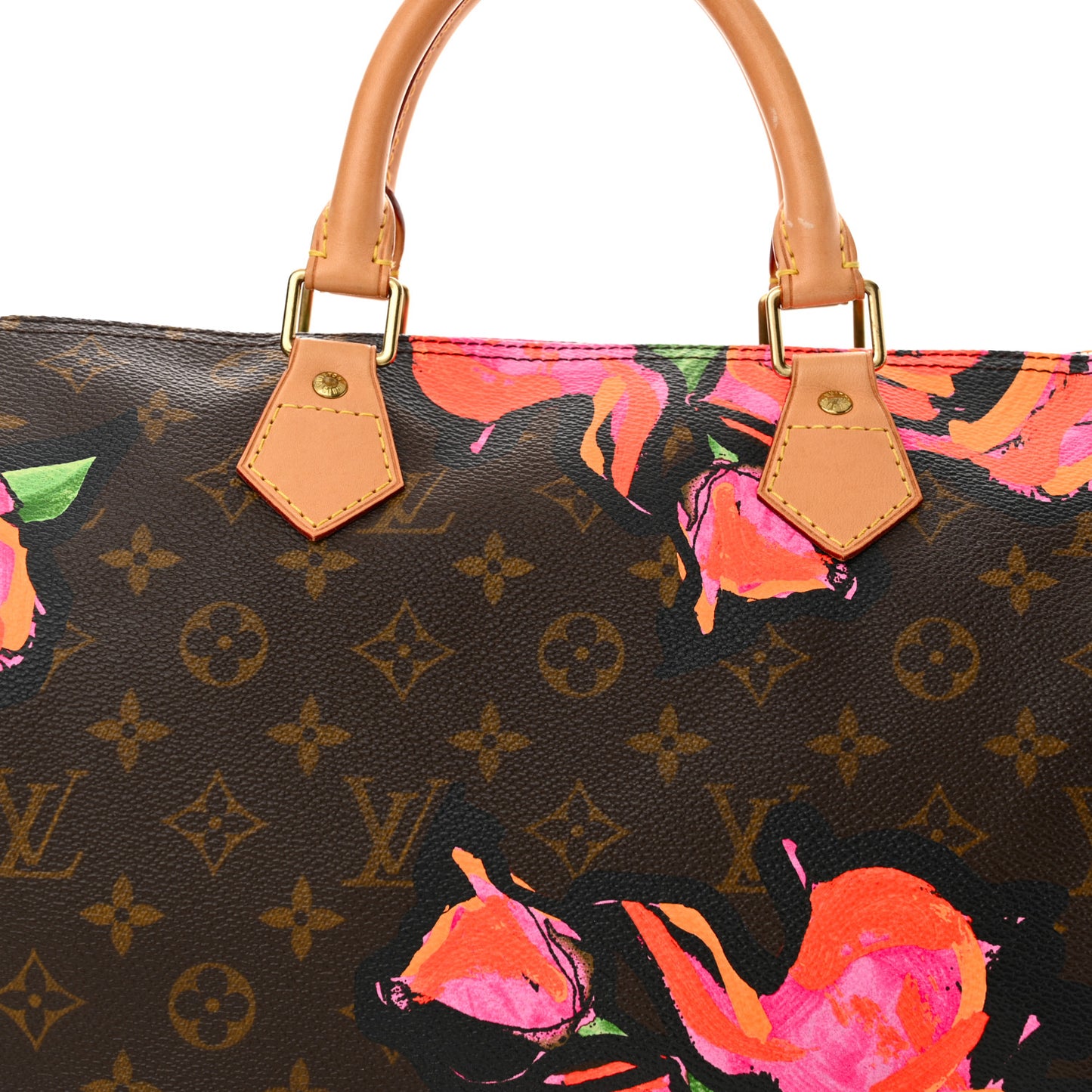 Monogram Roses Speedy 30