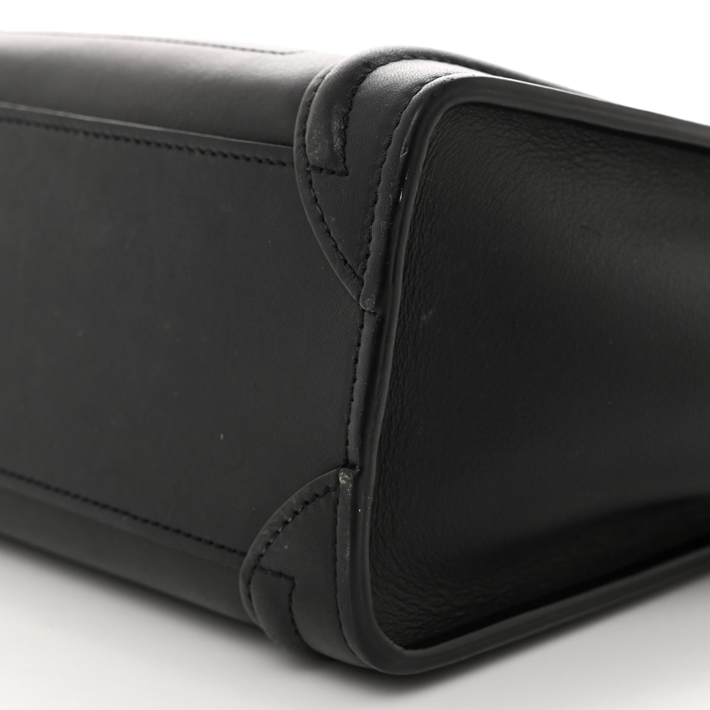 Smooth Calfskin Nano Luggage Black