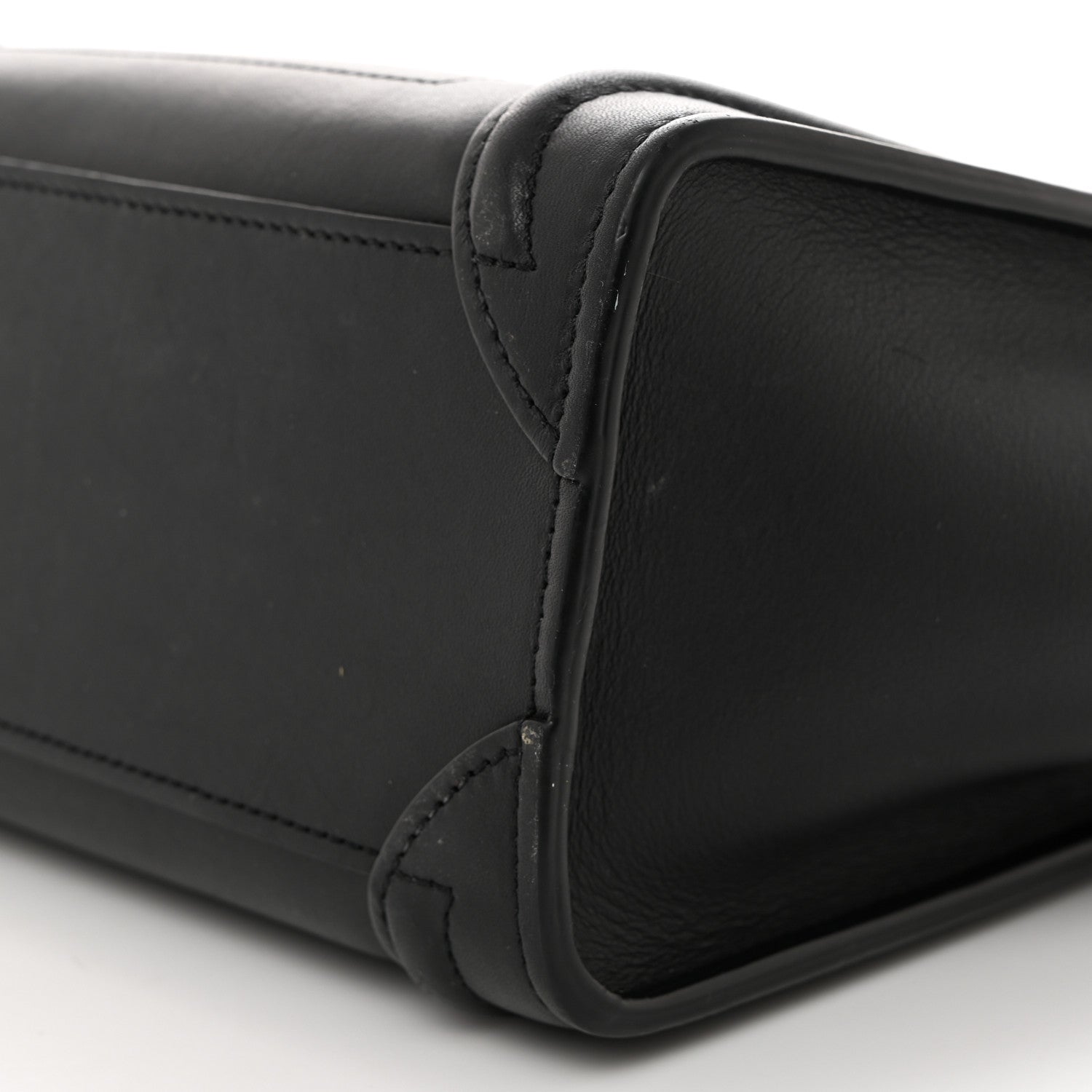 Celine Smooth Calfskin Nano Luggage Black 10 of 10