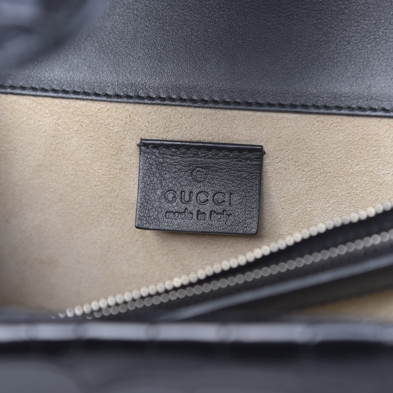 Gucci Crocodile Small Dionysus Shoulder Bag Black 6 of 13