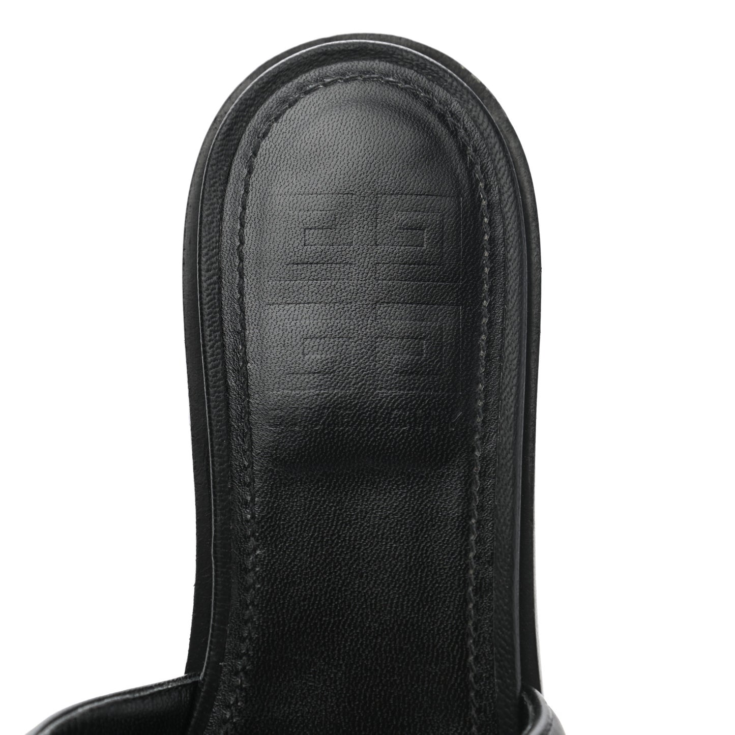 Nappa G Flat Sandals 36 Black