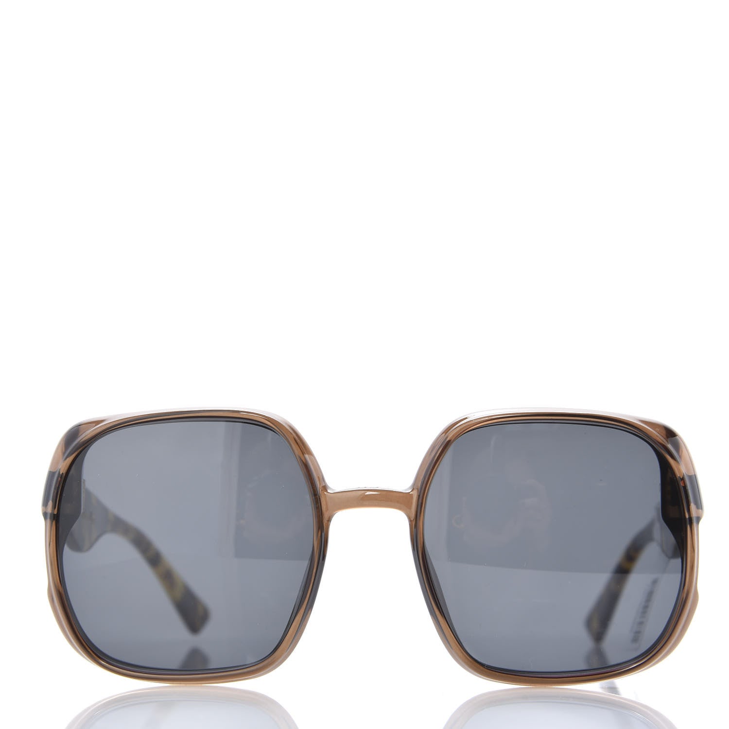 Christian Dior Acetate Nuance Sunglasses Havana 2 of 9