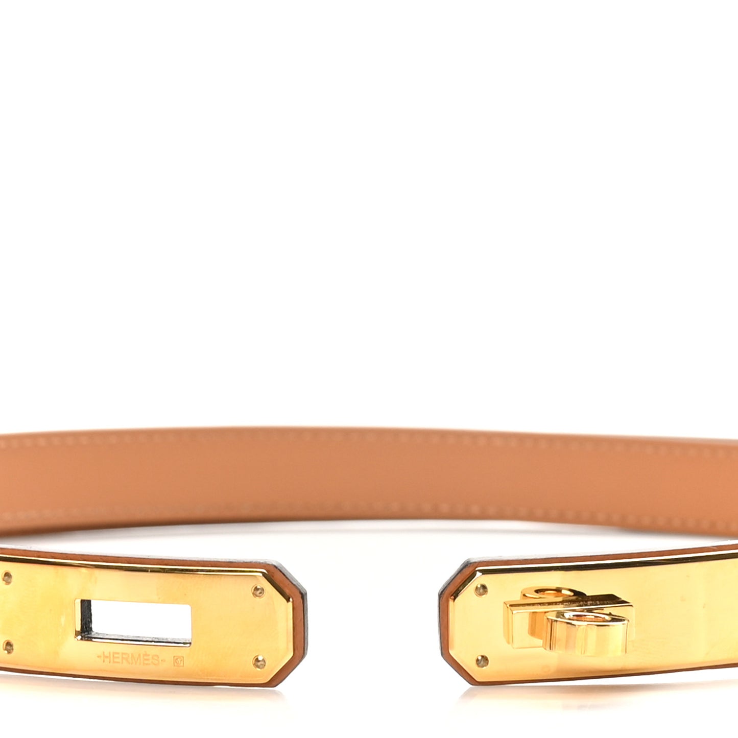 Epsom Kelly Belt Gold