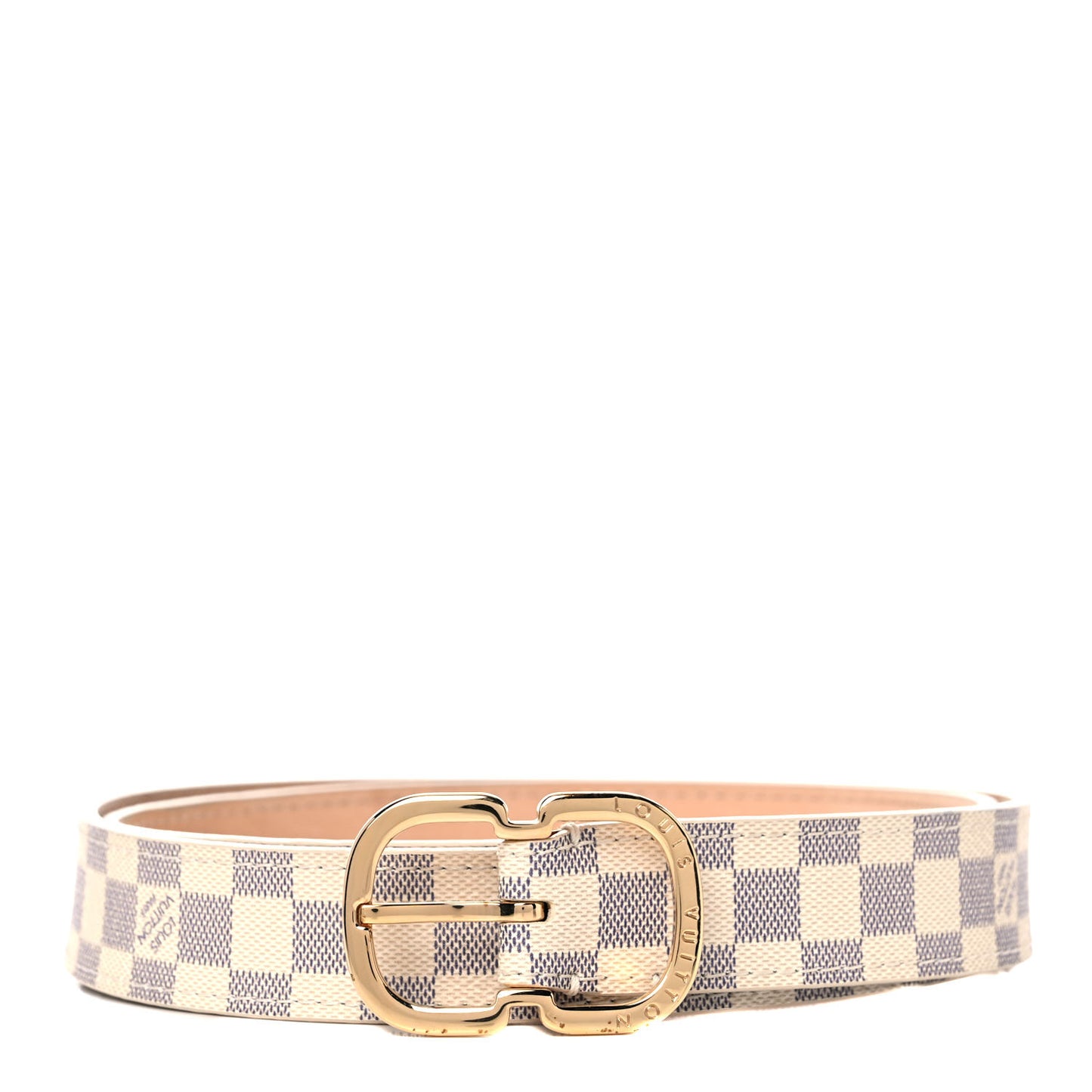 Damier Azur 25mm Mini Belt 85 34